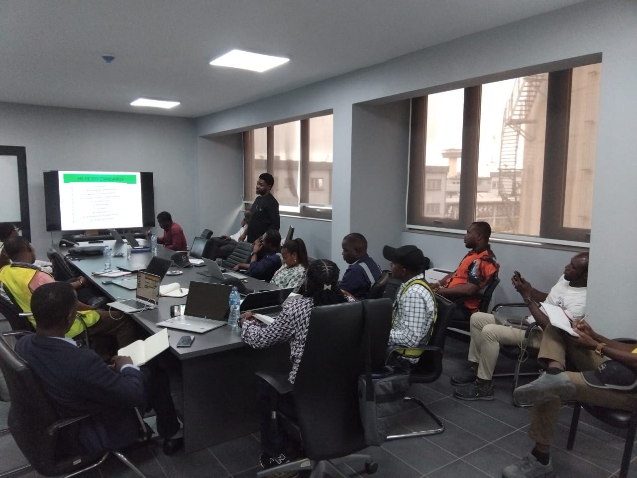 Timfa classroom-style consulting session